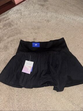 JoyLab Black Skirted Active Shorts with Built-In Liner